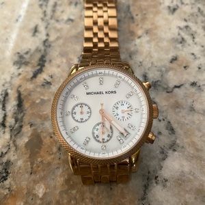 Rose Gold Michael Kors watch